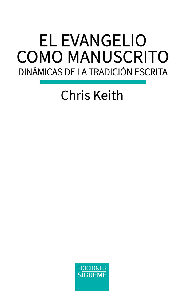 El evangelio como manuscrito