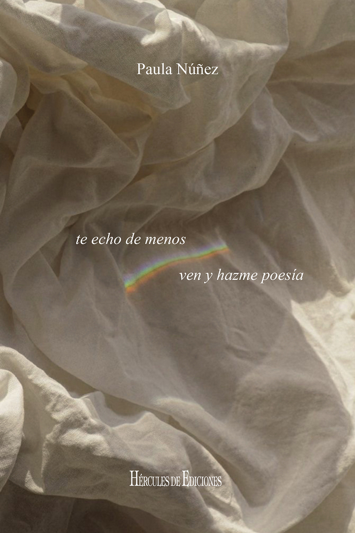 Te echo de menos. Ven y hazme poesía